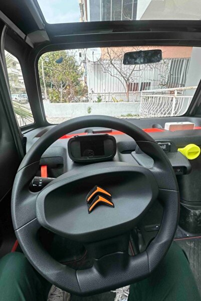 UĞUR MOBİLYA 3D Citroen Ami Uyumlu Direksiyon Logosu Turuncu ve Diğer renkler...