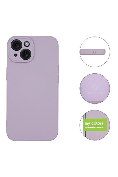 OEM Θήκη Σιλικόνης My Colors Sonique Apple iPhone 15 Plus Βιολετί