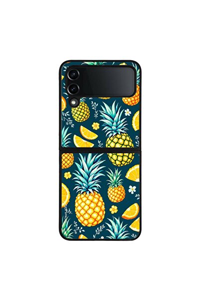 OEM Θήκη Sonique Fruit Series για Samsung Galaxy Z Flip 4 Ανανάς