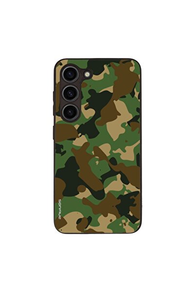 OEM Θήκη Sonique Σειρά Καμουφλάζ Στρατού για Samsung Galaxy S23 Πράσινο