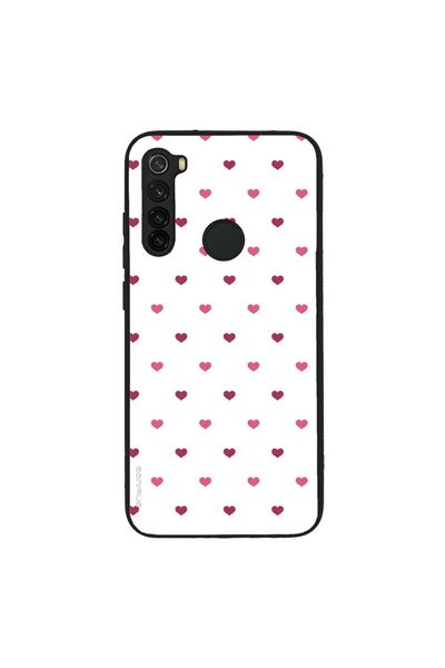 OEM Θήκη Sonique Heart Series για Xiaomi Redmi Note 8 / Redmi Note 8 2021 Λευ...