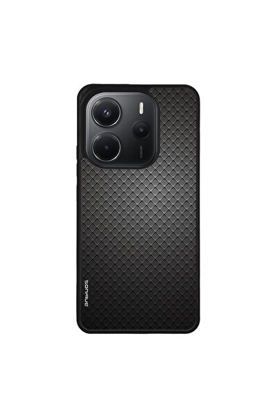 OEM Θήκη Sonique Carbon Series για Xiaomi Redmi Note 14 4G (164.84mm) Γκρι