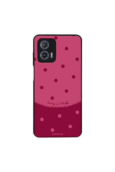 OEM Θήκη Sonique Delulu Polka Era Series για Motorola Moto G73 5G Top Cherry