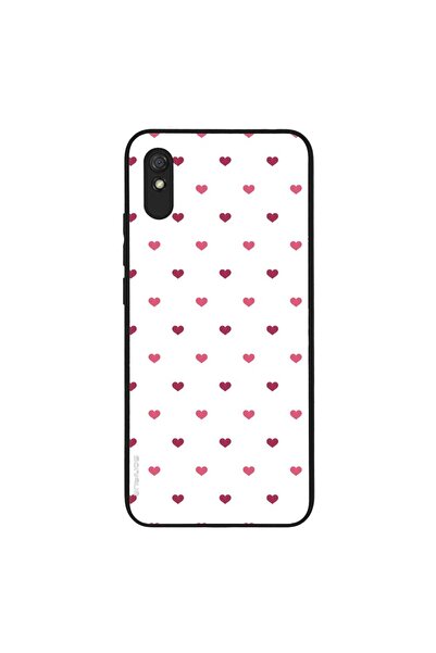 OEM Θήκη Sonique Heart Series για Xiaomi Redmi 9A / Redmi 9AT Λευκό 01