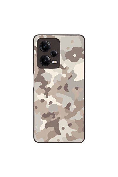 OEM Θήκη Sonique Camouflage Army Series για Xiaomi Redmi Note 12 Pro 5G Μπεζ