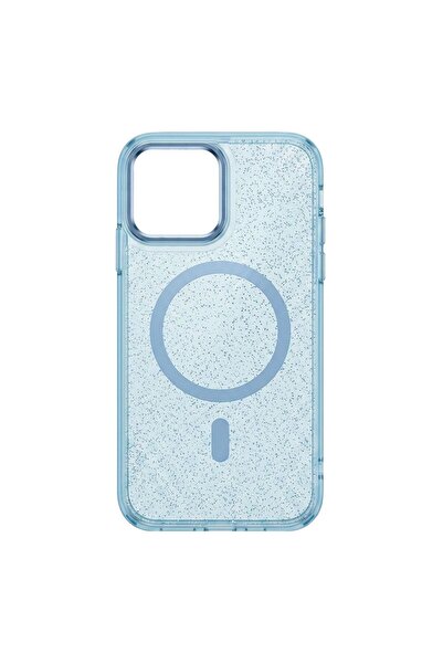OEM Θήκη Magnetic MagSparkle Sonique Apple iPhone 15 Pro Max Γαλάζιο