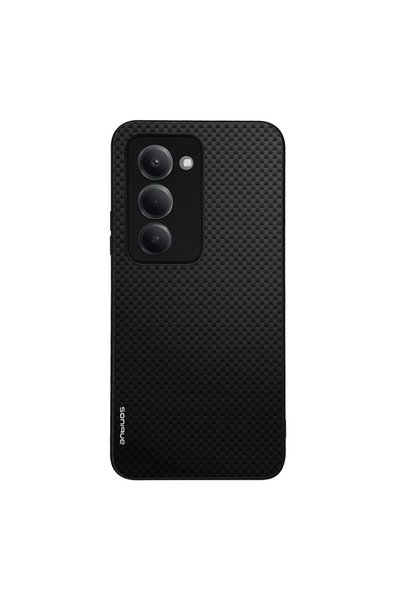OEM Θήκη Sonique Carbon Series για Xiaomi Redmi 15 4G / Redmi 15 5G Μαύρο 01