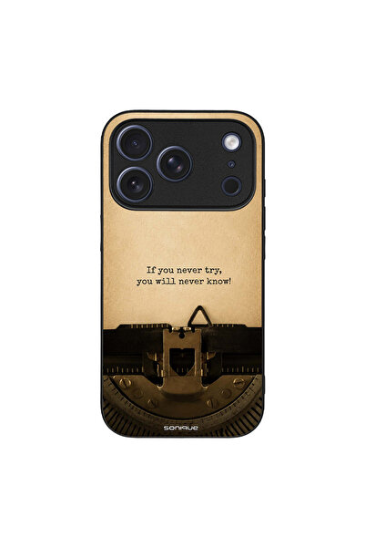 OEM Θήκη Sonique Men's Edition για Apple iPhone 17 Pro Old Letter