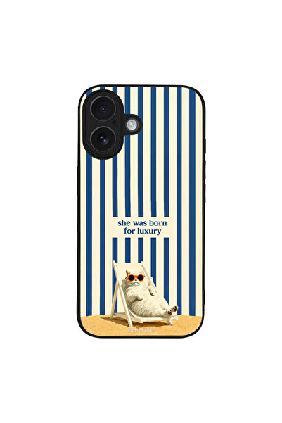 OEM Θήκη Σειράς Sonique Stripe Stories για Apple iPhone 16 Γεννημένη για Πολυ...