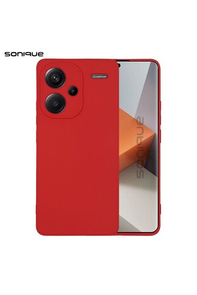 OEM Θήκη Σιλικόνης My Colors Sonique Xiaomi Redmi Note 13 Pro Plus 5G Κόκκινο