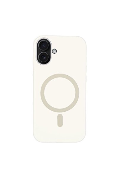 OEM Θήκη Magnetic MagTouch Sonique Apple iPhone 16 Plus Λευκό