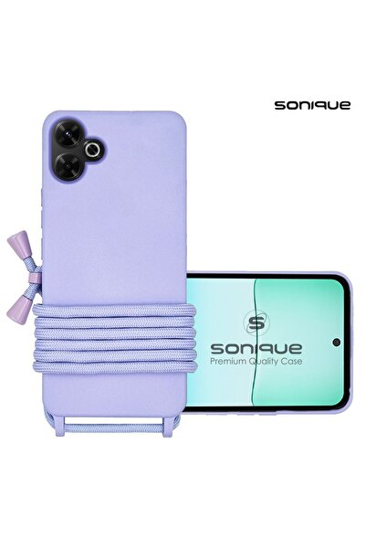 OEM Θήκη Σιλικόνης με Κορδόνι CarryHang Sonique Xiaomi Redmi 13 4G / Poco M6 ...