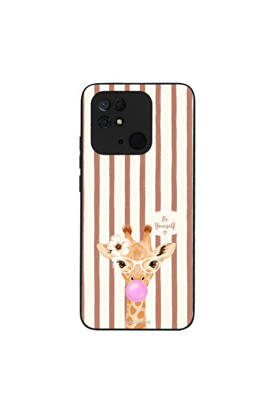 OEM Θήκη Sonique Stripe Stories Series για Xiaomi Redmi 10C Καφέ - Καμηλοπάρδ...