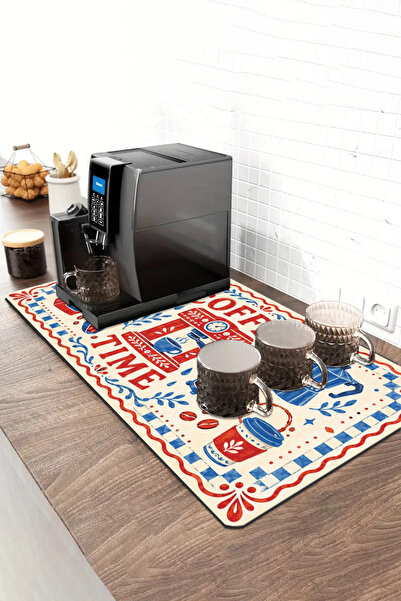 Valerine Life Barista Coffee Bar Mat 40X90Cm Espresso Machine Tea Maker Mat F...
