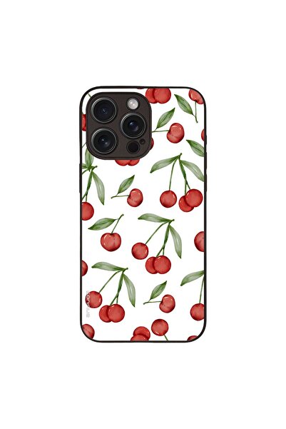OEM Θήκη Sonique Fruit Series για Apple iPhone 15 Pro Max Κεράσι 01