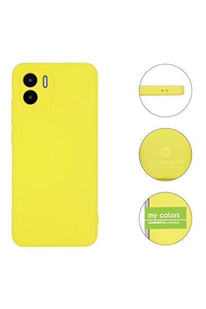 OEM Θήκη Σιλικόνης My Colors Sonique Xiaomi Redmi A1 / Redmi A2 Κίτρινο