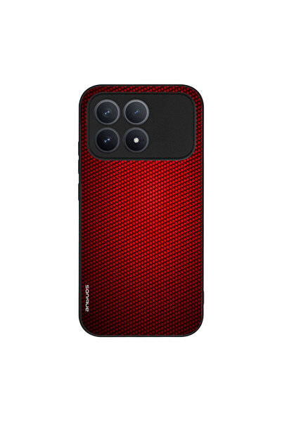 OEM Θήκη Sonique Carbon Series για Xiaomi Poco F8 Pro 5G Κόκκινο