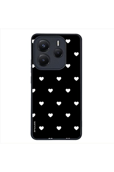 OEM Θήκη Sonique Heart Series για Xiaomi Redmi Note 14 5G Μαύρο 02
