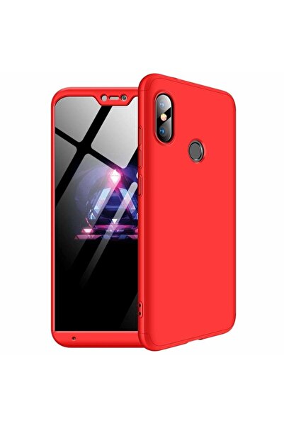 OEM GKK 360 Full Body Protection Xiaomi Mi A2 lite/Redmi 6 Pro Κόκκινο