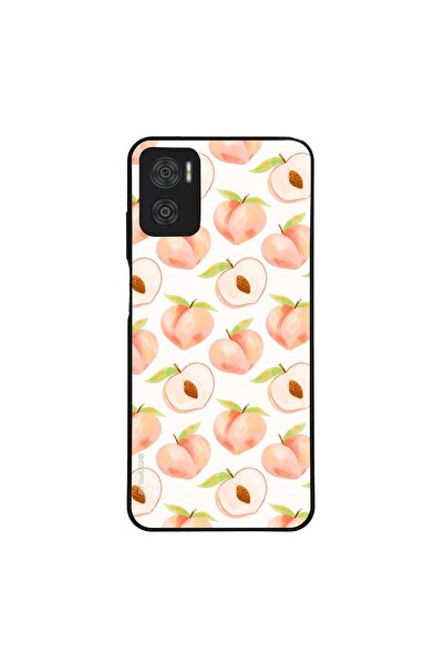 OEM Θήκη Sonique Fruit Series για Motorola Moto E22 4G Ροδάκινο