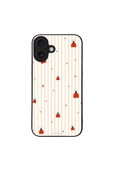 OEM Θήκη Sonique Stripe Stories Series για Apple iPhone 16 Plus Πασχαλίτσα