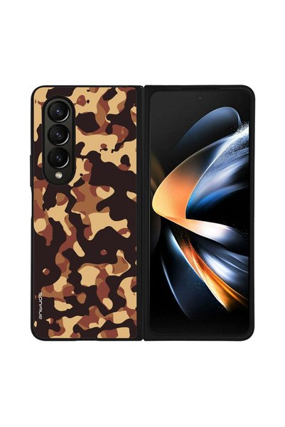 OEM Θήκη Sonique Σειρά Καμουφλάζ Στρατού για Samsung Galaxy Z Fold 4 Καφέ 01