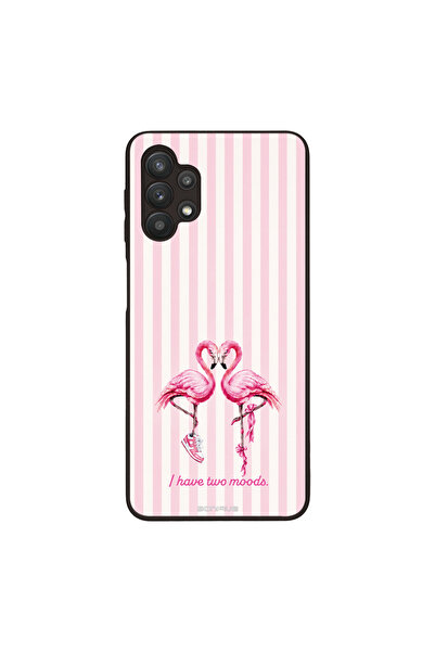 OEM Θήκη Sonique Stripe Stories Series για Samsung Galaxy A32 5G Φλαμίνγκο
