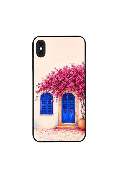 OEM Θήκη Sonique Greek Island Muse Series για Apple iPhone XS MAX Ροζ Μπουκαμ...