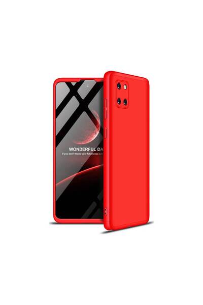 OEM GKK 360 Πλήρης Προστασία Σώματος Samsung Galaxy Note 10 Lite Κόκκινο