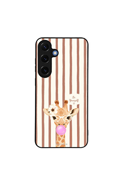 OEM Θήκη Sonique Stripe Stories Series για Samsung Galaxy S25 Plus Καφέ - Καμ...