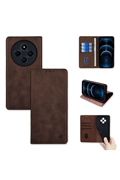 OEM Θήκη Πορτοφόλι Vintage Magnet Wallet Sonique Xiaomi Redmi 14C 4G / Poco C...