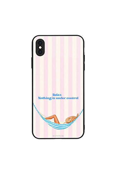 OEM Θήκη Σειράς Sonique Stripe Stories για Apple iPhone XS MAX Αιώρα