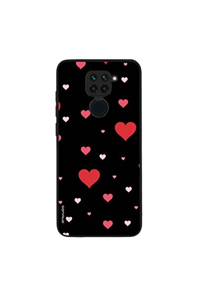 OEM Θήκη Sonique Heart Series για Xiaomi Redmi Note 9 Μαύρο