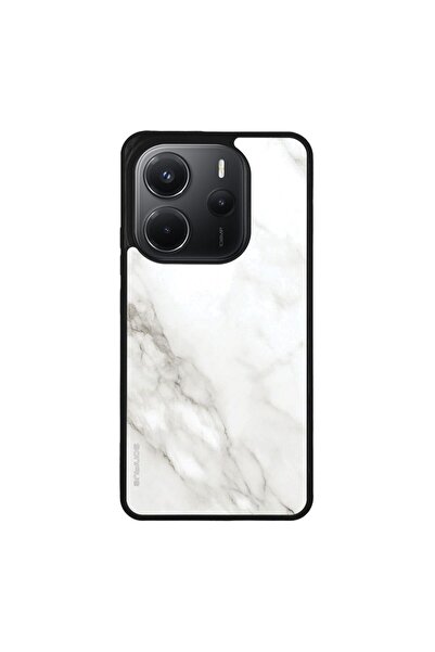OEM Θήκη Sonique Marble Series για Xiaomi Redmi Note 14 4G (164.84mm) Λευκό