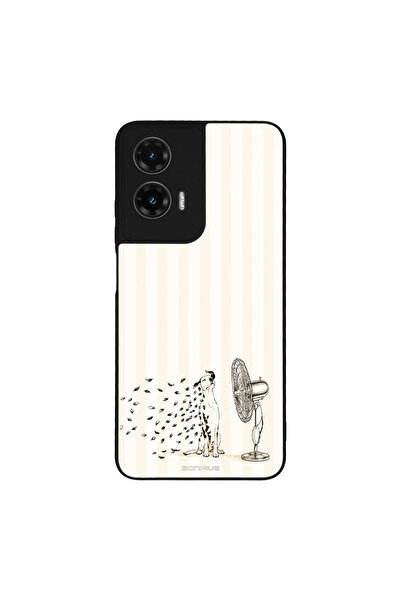 OEM Θήκη Sonique Stripe Stories Series για Motorola Moto G35 5G Cool Dog