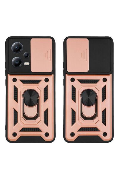 OEM Θήκη Ring Armor CamPro Sonique για Xiaomi Redmi Note 12 5G / Poco X5 5G Ρ...