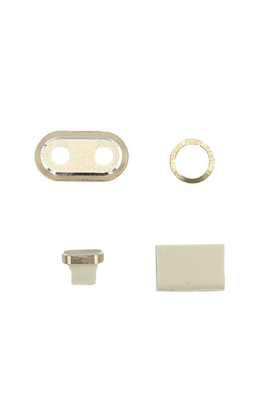 OEM Σετ Set 3in1 Προστασία Κινητού για iPhone 7 Χρυσό