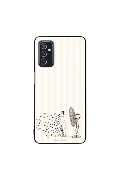 OEM Θήκη Sonique Stripe Stories Series για Samsung Galaxy M52 5G Cool Dog