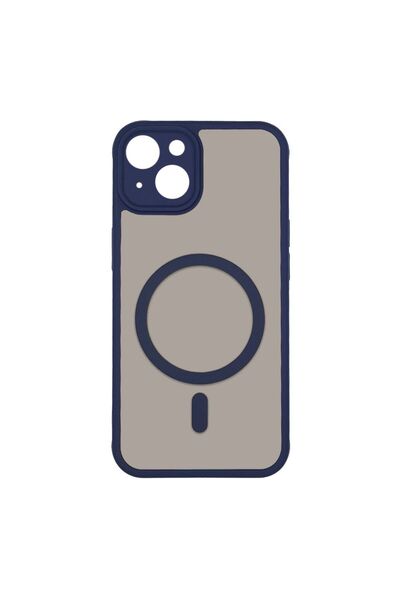 OEM Θήκη Magnetic MagMatte Lens Sonique Apple iPhone 13 Μπλε Σκούρο