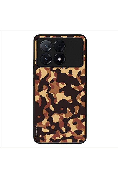 OEM Θήκη Sonique Camouflage Army Series για Xiaomi Poco X6 Pro 5G Καφέ 01