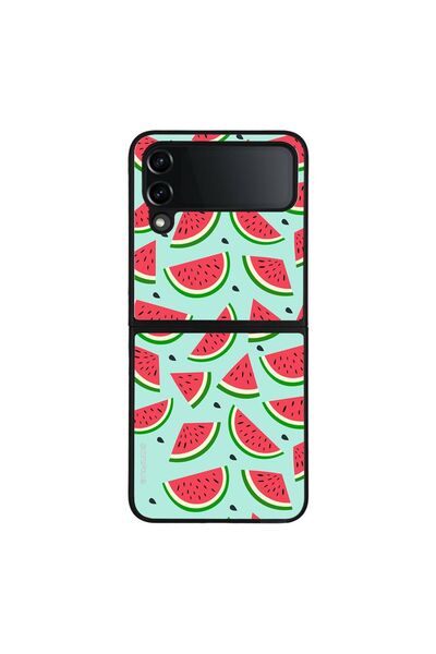 OEM Θήκη Sonique Fruit Series για Samsung Galaxy Z Flip 4 Καρπούζι 01