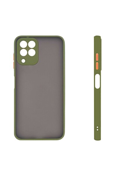 OEM Θήκη Σιλικόνης Color Button Bumper Sonique Samsung Galaxy M33 5G Πράσινο ...