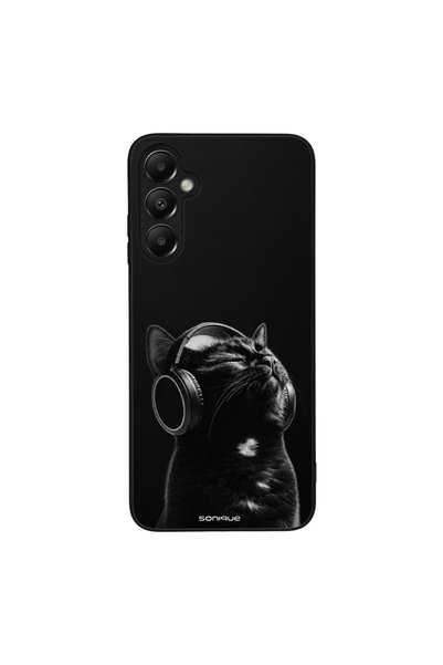 OEM Θήκη Sonique Men's Edition για Samsung Galaxy A05s 4G Audio Kitten - Black