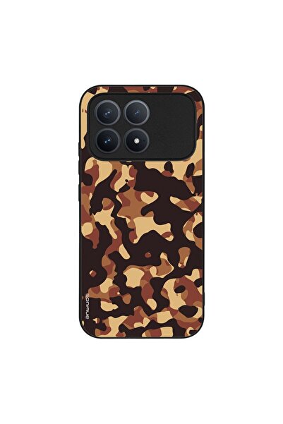 OEM Θήκη Sonique Camouflage Army Series για Xiaomi Poco F8 Pro 5G Καφέ 01