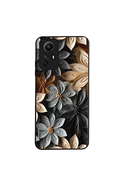 OEM Θήκη Sonique 3D Flower Series για Xiaomi Redmi Note 12s Γκρι