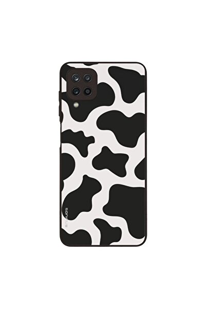 OEM Θήκη Sonique Σειρά Animal Print για Samsung Galaxy A12 Αγελάδα 01