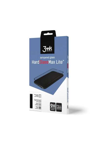 OEM 3MK HardGlass Max Lite Πλήρης Κάλυψη Οθόνης Apple iPhone 6/6s Plus Λευκό