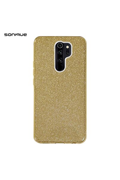 OEM Θήκη Σιλικόνης Sonique Shiny Xiaomi Redmi 9 Χρυσό