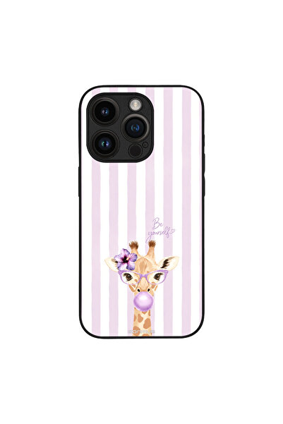 OEM Θήκη Sonique Stripe Stories Series για Apple iPhone 14 Pro Λιλά- Καμηλοπά...