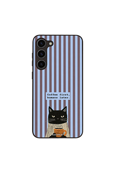 OEM Θήκη Sonique Stripe Stories Series για Samsung Galaxy S23 Plus Humans Later